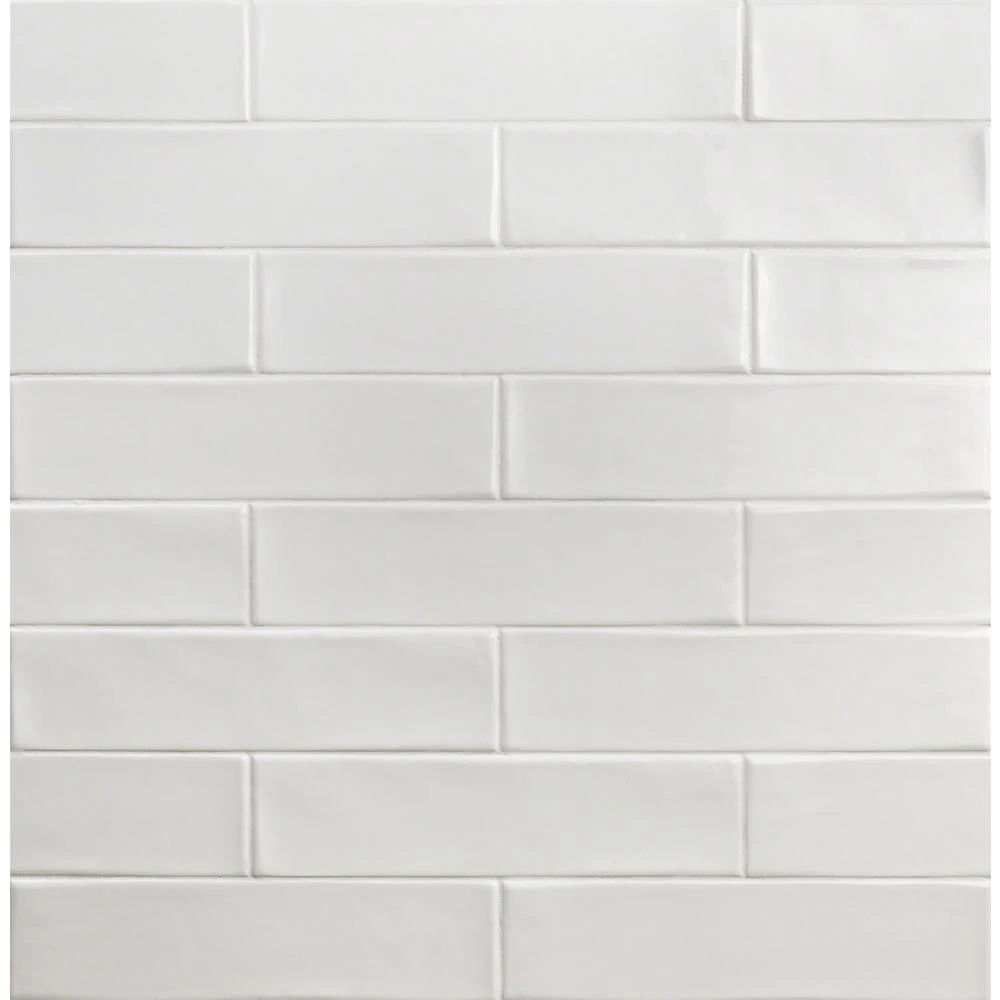Ivy Hill Tile Birmingham Bianco 3 In. X 12 In. 8mm Polished Ceramic Subway Tile (5.38 Sq. Ft. / Box) 3 Ivy Hill Tile Birmingham Bianco 3 In. X 12 In. 8mm Polished Ceramic Subway Tile (5.38 Sq. Ft. / Box)