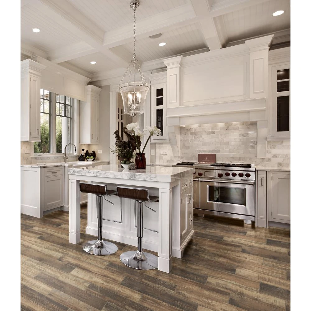 Florida Tile Home Collection Wind River Beige 6 In. X 24 In. Porcelain Floor And Wall Tile (448 Sq. Ft. / Pallet) 4 Florida Tile Home Collection Wind River Beige 6 In. X 24 In. Porcelain Floor And Wall Tile (448 Sq. Ft. / Pallet) - Image 2