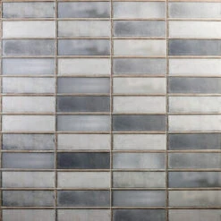 Turbine Industrial Glass Gray 4x12 Ceramic Wall Tile