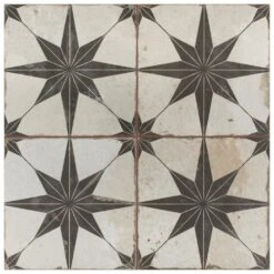 Merola Tile Kings Star Nero 17-5/8"x17-5/8" Ceramic F/W Tile -Discount Flooring Store 6b6b0442afd932ef2e0a2f5a4267bf54 1800x1800