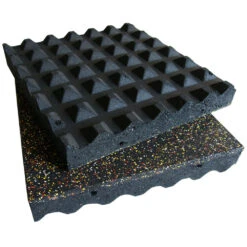 Rubber-Cal "Eco-Safety" Interlocking Playground Tiles - 3 X 19.5 X 19.5 Inch - One Tile - 2.77 Square Feet - Blue/White Speckled -Discount Flooring Store 6e13a254 62a6 4b04 9bbb 0e1e4d1cab86.690c4c3ef422ef27c94fb2b7f1898f65 1800x1800