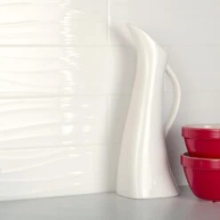 Daltile Restore Bright White 4 In. X 16 In. Ceramic Wavy Wall Tile (13.20 Sq. Ft. / Case) 13 Daltile Restore Bright White 4 In. X 16 In. Ceramic Wavy Wall Tile (13.20 Sq. Ft. / Case) -Discount Flooring Store 6e7960c46c79616a463dc4cbf09f0cea 1800x1800