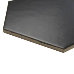 Merola Tile Hexatile Matte Nero 7 In. X 8 In. Porcelain Floor And Wall Tile (7.67 Sq. Ft./case) -Discount Flooring Store 712f1a317726bc194d5ed5615c4989f4 1800x1800