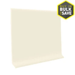 Flexco 4-in W X 4-ft L Baby's Breath Thermoplastic Rubber Wall Base -Discount Flooring Store 719381014284xl 1800x1800