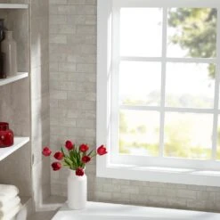 Daltile Northpointe Greystone 12 In. X 12 In. X 6.35mm Ceramic Mosaic Floor And Wall Tile (0.83 Sq. Ft. / Piece) -Discount Flooring Store 72511af6c095b2e368fee09cb8565982 1800x1800