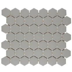 Daltile Restore Matte Black Hexagon 10 In. X 12 In. X 6.35 Mm Glazed Ceramic Mosaic Tile (0.81 Sq. Ft./piece) -Discount Flooring Store 7600b282b7bc0c7c27767618f05d54ff 1800x1800