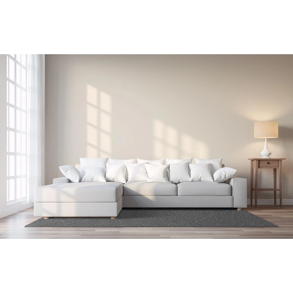 Nantucket Evening Eclipse Gray Residential 24 In. X 24 In. Peel And Stick Carpet Tile (8 Tiles/Case) 4 Nantucket Evening Eclipse Gray Residential 24 In. X 24 In. Peel And Stick Carpet Tile (8 Tiles/Case) - Image 2