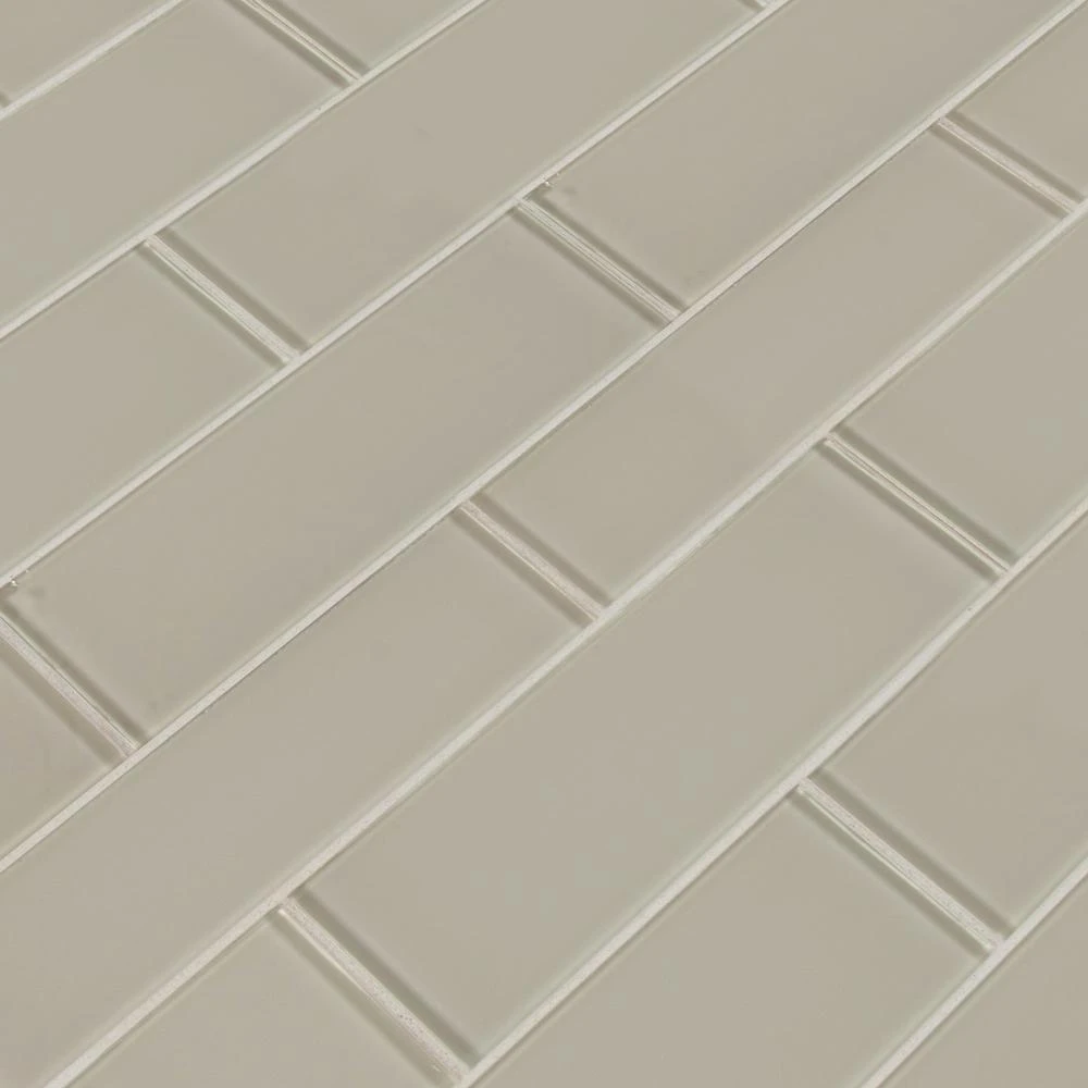 MSI Snowcap 3 In. X 6 In. X 8mm Glass White Subway Tile ( 5 Sq. Ft./Case ) 7 MSI Snowcap 3 In. X 6 In. X 8mm Glass White Subway Tile ( 5 Sq. Ft./Case ) - Image 5