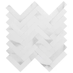 Bond Tile Easy Luxe Herringbone Calacatta 10.31 In. X 10.31 In. SPC Peel And Stick Tile (0.73 Sq. Ft. / Sheet) -Discount Flooring Store 7a2a38cd 63f2 4d9c a7d0 e5d562cac47e.f3ef8690f71eee02d6aff417a7fb2219 1800x1800