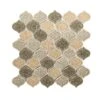 Jeffrey Court Crushed Sunset Beige/Cream 10.75 In. X 10.75 In. Arabesque Glossy Ceramic Mosaic Tile (0.802 Sq. Ft./Each) 2 Jeffrey Court Crushed Sunset Beige/Cream 10.75 In. X 10.75 In. Arabesque Glossy Ceramic Mosaic Tile (0.802 Sq. Ft./Each) -Discount Flooring Store 7b2bee22df231d111a8e6dc9f5960bb7 1800x1800
