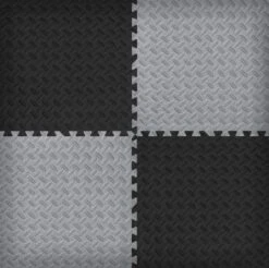 Norsk Black 24 In. X 24 In. EVA Foam Solid Color Diamond Plate Interlocking Tile (24-Tile) -Discount Flooring Store 7f735f64 1024 4a92 a77d e1ac9a2a76d0 2.61f58649b24585b0dd7970da2ff3d136 1800x1800