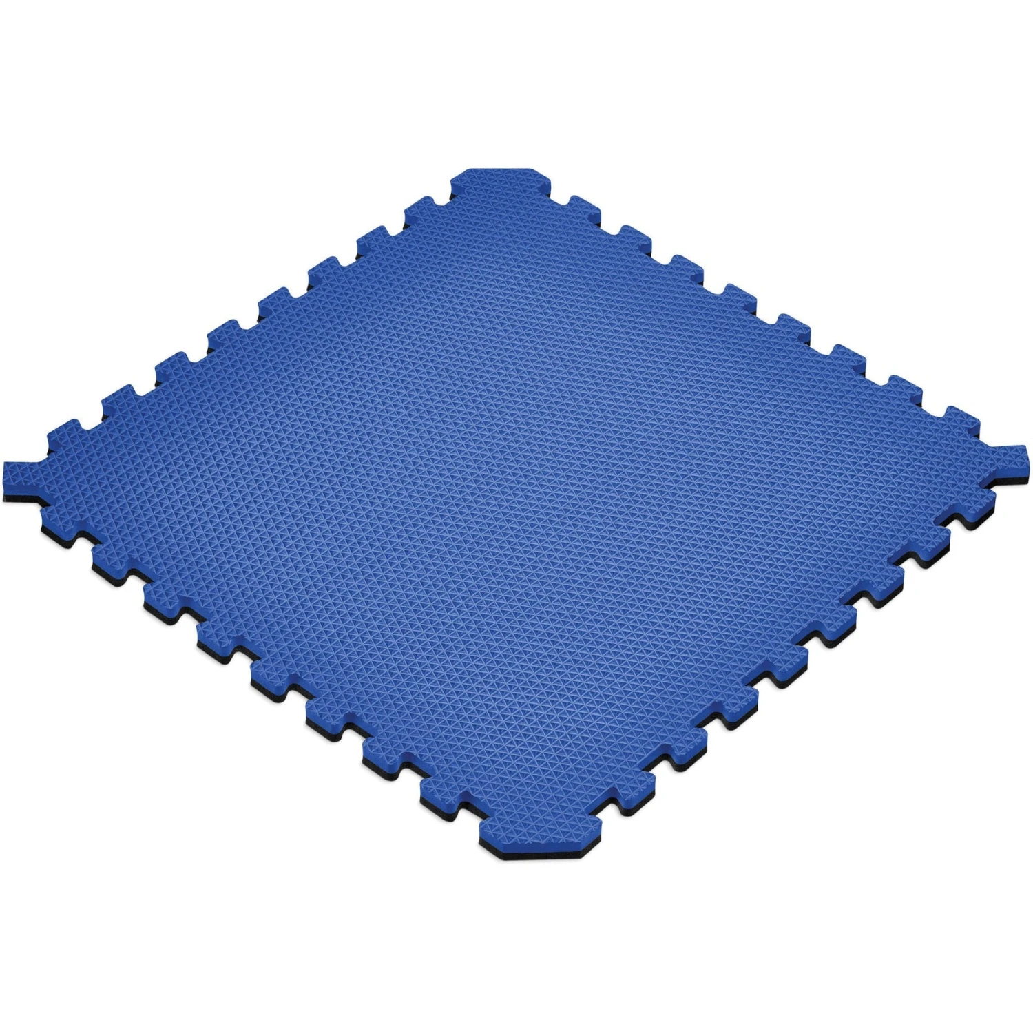 Norsk 16 Sq Ft Interlocking Foam Floor Mat, 4-Pack, Reversible Black/Blue 3 Norsk 16 Sq Ft Interlocking Foam Floor Mat, 4-Pack, Reversible Black/Blue