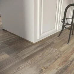 Cali Bamboo 0.7-in X 72.83-in Redefined Pine Vinyl Floor Quarter Round