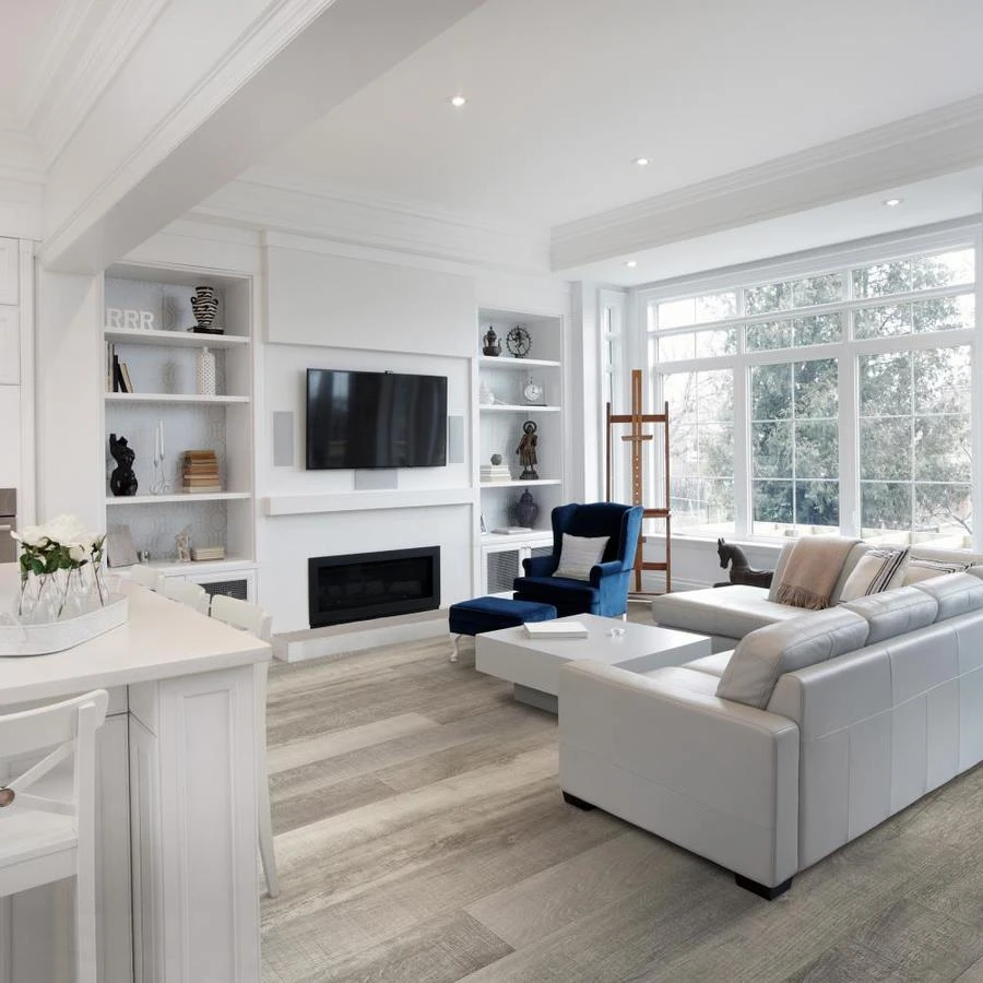 CALI Long-Board Vinyl Pro 6-Piece 9-in X 70.87-in Windswell Hickory Luxury Vinyl Plank Flooring 4 CALI Long-Board Vinyl Pro 6-Piece 9-in X 70.87-in Windswell Hickory Luxury Vinyl Plank Flooring - Image 2