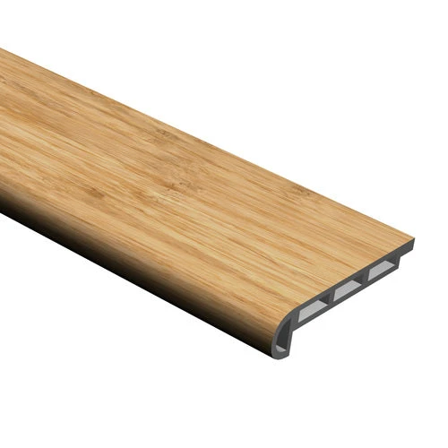 Cali Bamboo Vinyl Pro Stair Nosing 2.07-in X 72.83-in Natural Prefinished Stair Nosing 3 Cali Bamboo Vinyl Pro Stair Nosing 2.07-in X 72.83-in Natural Prefinished Stair Nosing