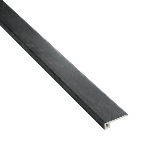 SMARTCORE 1.38-in X 94.49-in Midnight Slate Vinyl Floor Threshold 3 SMARTCORE 1.38-in X 94.49-in Midnight Slate Vinyl Floor Threshold