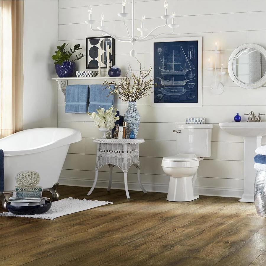 Mohawk 7-Piece 7.84-in X 47.8-in Stone Range Luxury Vinyl Plank Flooring 9 Mohawk 7-Piece 7.84-in X 47.8-in Stone Range Luxury Vinyl Plank Flooring - Image 7