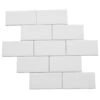 Daltile Rittenhouse Square 3 In. X 6 In. Ceramic Arctic White Subway Tile (12.5 Sq. Ft. / Case) -Discount Flooring Store 8536ac3e9e8fce9b88f11e757eba4eee 1800x1800