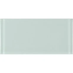 ABOLOS Metro Arctic Blue Subway 3 In. X 6 In. Glossy Glass Wall Tile (10 Sq. Ft. / Case)