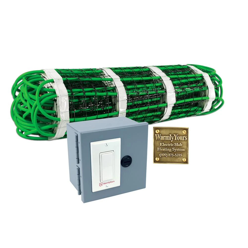 WarmlyYours 2 Ft. X 5 Ft. 120-Volt Radiant Snow Melting Mat Wi-Fi Control (Covers 10 Sq. Ft.) 3 WarmlyYours 2 Ft. X 5 Ft. 120-Volt Radiant Snow Melting Mat Wi-Fi Control (Covers 10 Sq. Ft.)