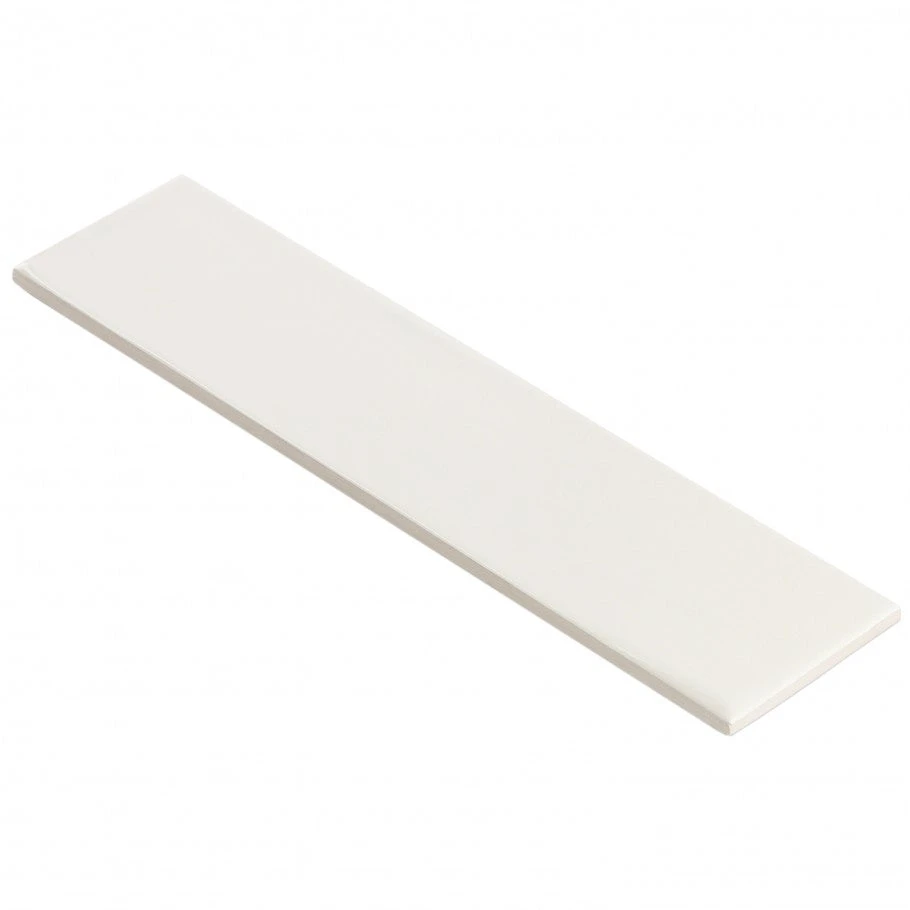 Midland Vanilla 3 In. X 12 In. Glazed Ceramic Subway Tile Sample 4 Midland Vanilla 3 In. X 12 In. Glazed Ceramic Subway Tile Sample - Image 2