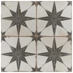 Merola Tile Kings Star Nero 17-5/8"x17-5/8" Ceramic F/W Tile -Discount Flooring Store 8a85ccfe83042d8d74981be64e9125ac 1800x1800