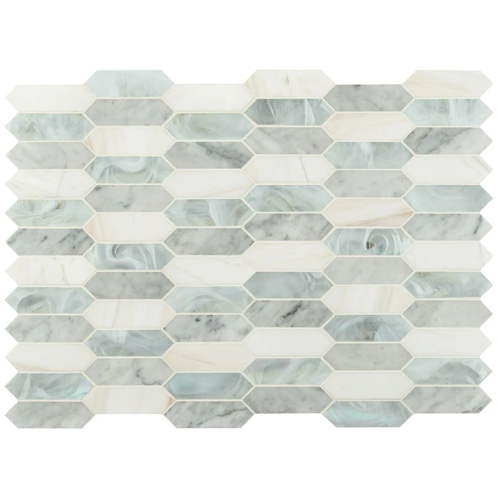 MSI Cienega Springs 10 In. X 13.78 In. X 6mm Textured Picket Multi-Surface Mesh-Mounted Mosaic Tile (14.4 Sq. Ft./Case) 11 MSI Cienega Springs 10 In. X 13.78 In. X 6mm Textured Picket Multi-Surface Mesh-Mounted Mosaic Tile (14.4 Sq. Ft./Case) - Image 9