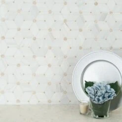 MSI Cecily 10.83 In. X 12.6 In. X 10mm Polished Marble Mesh-Mounted Mosaic Tile (9.5 Sq. Ft./case) 13 MSI Cecily 10.83 In. X 12.6 In. X 10mm Polished Marble Mesh-Mounted Mosaic Tile (9.5 Sq. Ft./case) -Discount Flooring Store 8d1b9d40598e60e625d9d0dcf2c75228 1800x1800