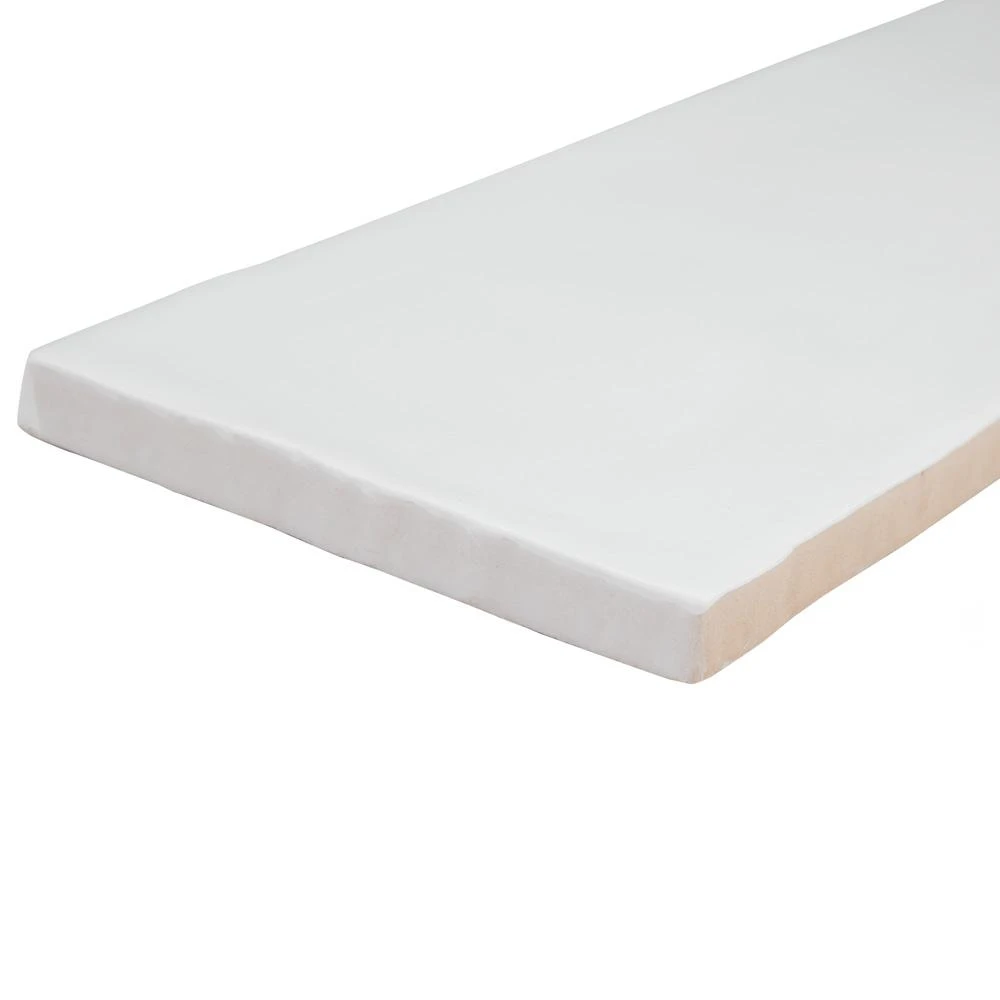 Merola Tile Chester Matte Bianco 3 In. X 12 In. Ceramic Wall Subway Tile (5.93 Sq. Ft. / Case) 10 Merola Tile Chester Matte Bianco 3 In. X 12 In. Ceramic Wall Subway Tile (5.93 Sq. Ft. / Case) - Image 8