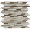 MSI Madison Avenue Interlocking 12 In. X 12 In. X 8mm Glass Metal Mosaic Wall Tile (1 Sq. Ft.) -Discount Flooring Store 8e4c8fef6fdc27b6813106ebf56c0b8b 1800x1800