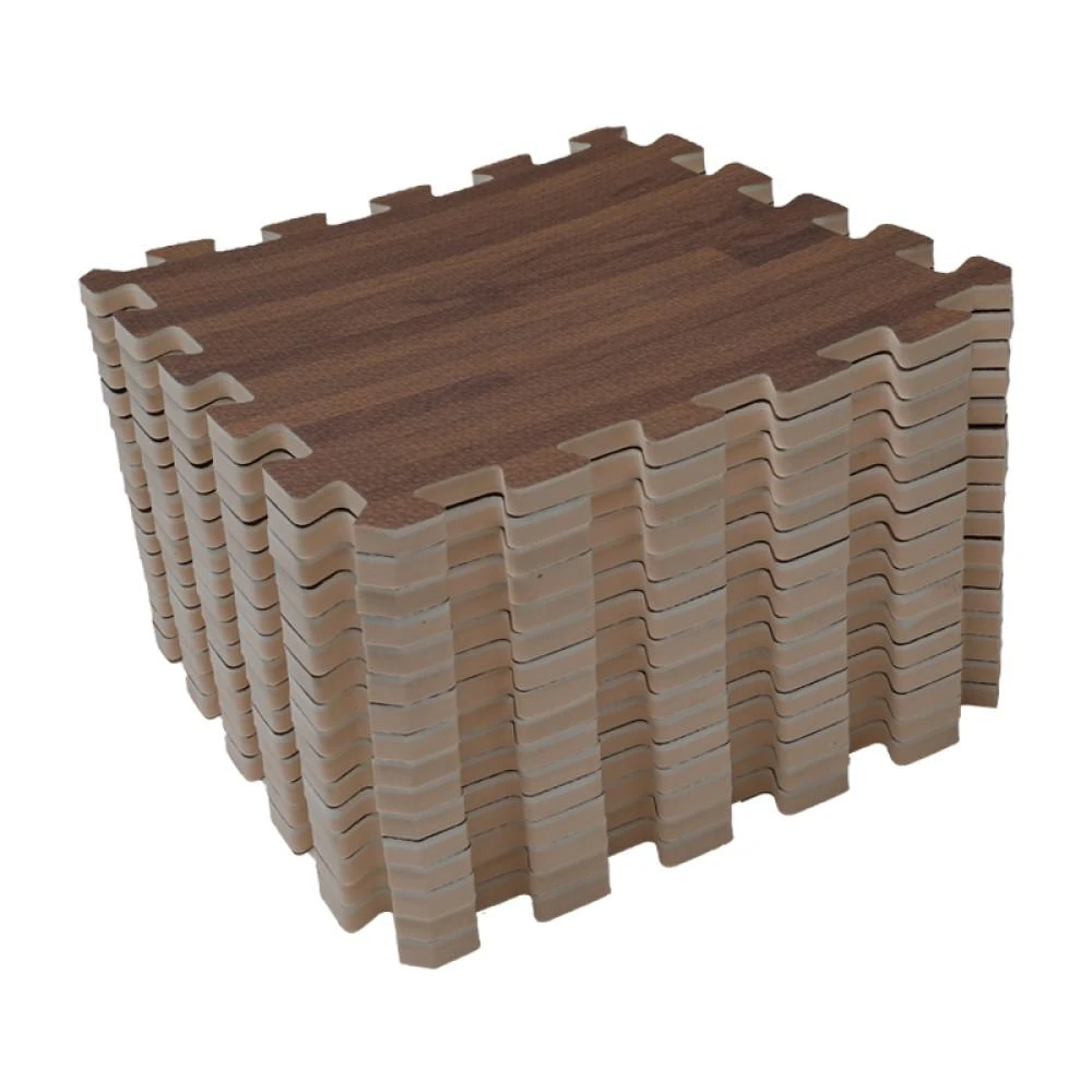 206996596 Soft EVA Foam Mat Flooring Tiles, Cherry Wood Print, 16 PC, 12" X 12", 16 Sq. Ft. 5 206996596 Soft EVA Foam Mat Flooring Tiles, Cherry Wood Print, 16 PC, 12" X 12", 16 Sq. Ft. - Image 3