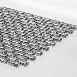Jeffrey Court Treasure Bell Grey 11-7/8 In. X 12 In. X 8 Mm Interlocking Textured Glass Mosaic Tile -Discount Flooring Store 9583021d0a940d86b1d1a5c483bab541 1800x1800