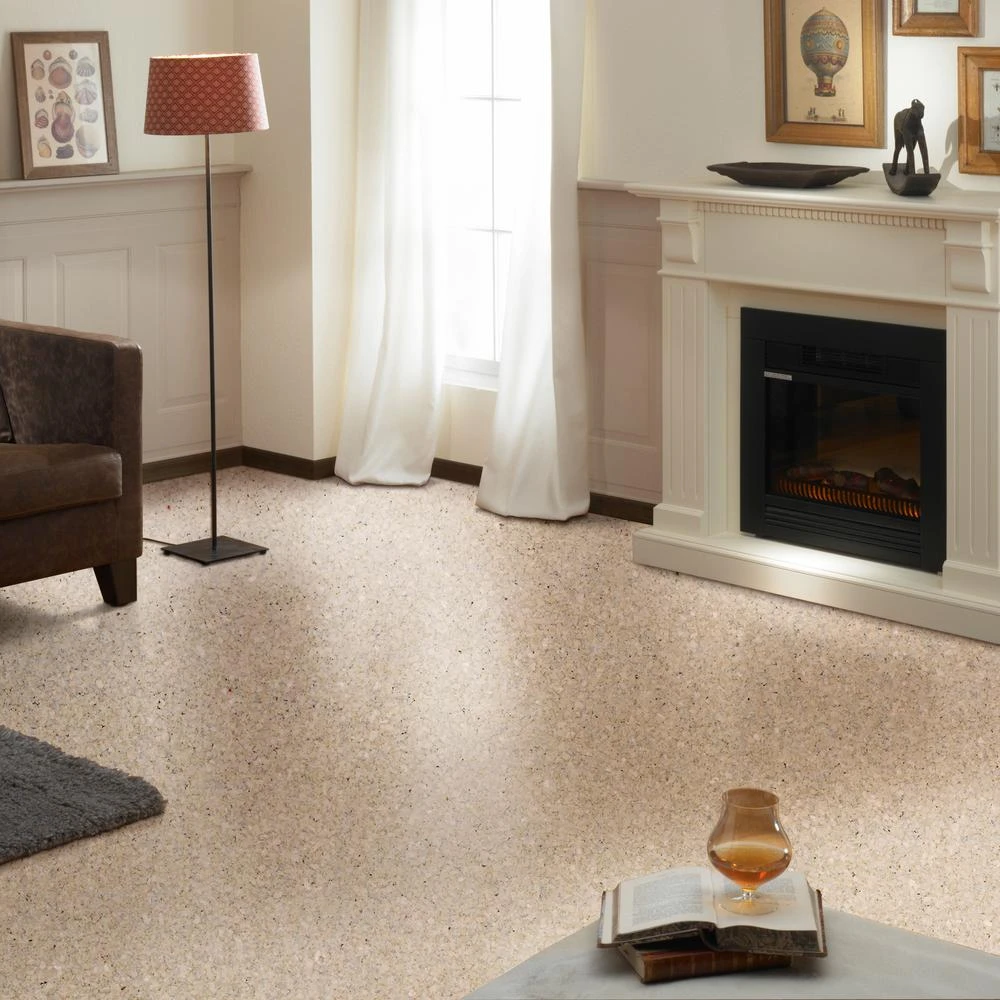 Heritage Mill Shell 23/64 In. Thick X 11-5/8 In. Width X 35-5/8 In. Length Click Cork Flooring (25.866 Sq. Ft. / Case) 4 Heritage Mill Shell 23/64 In. Thick X 11-5/8 In. Width X 35-5/8 In. Length Click Cork Flooring (25.866 Sq. Ft. / Case) - Image 2