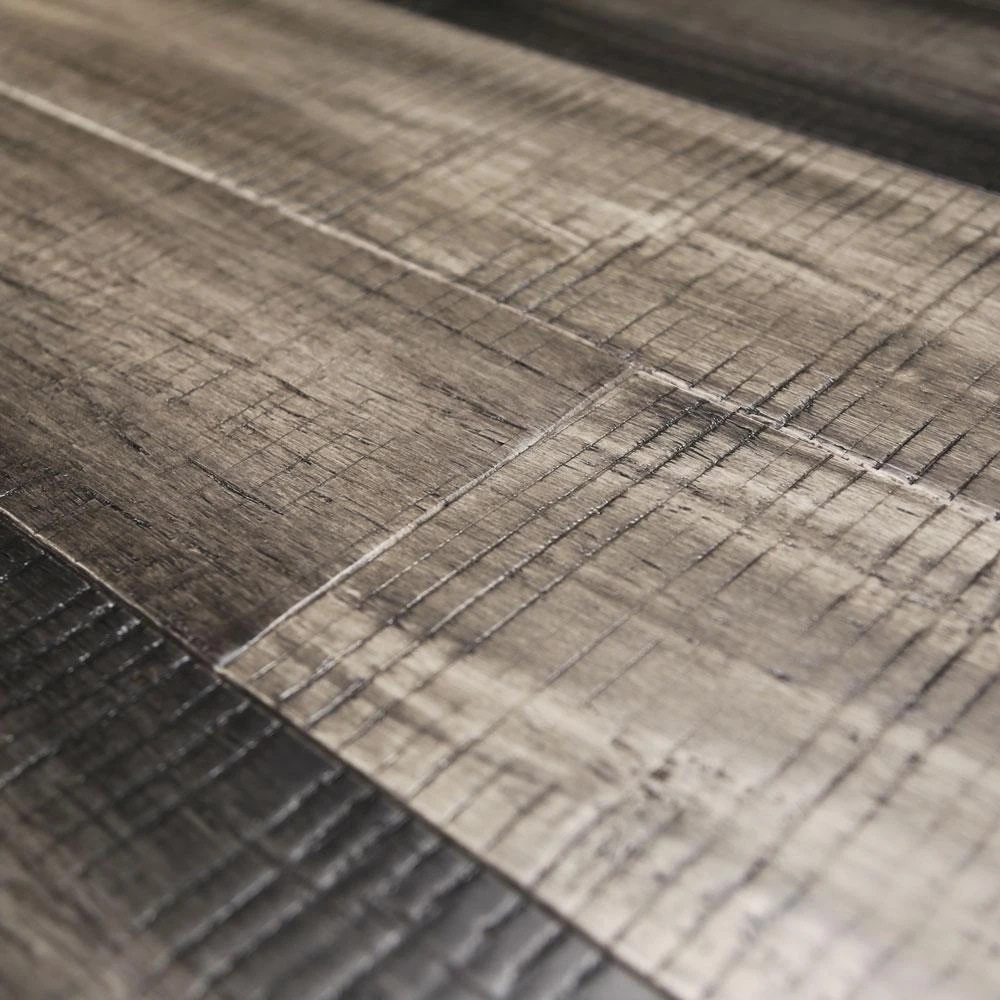 Islander Dovetail Gray .33 In. T X 5.12 In. W X 36.22 In. Length Engineered Rigid Core Bamboo Flooring (10.3 Sq. Ft. / Case) 6 Islander Dovetail Gray .33 In. T X 5.12 In. W X 36.22 In. Length Engineered Rigid Core Bamboo Flooring (10.3 Sq. Ft. / Case) - Image 4