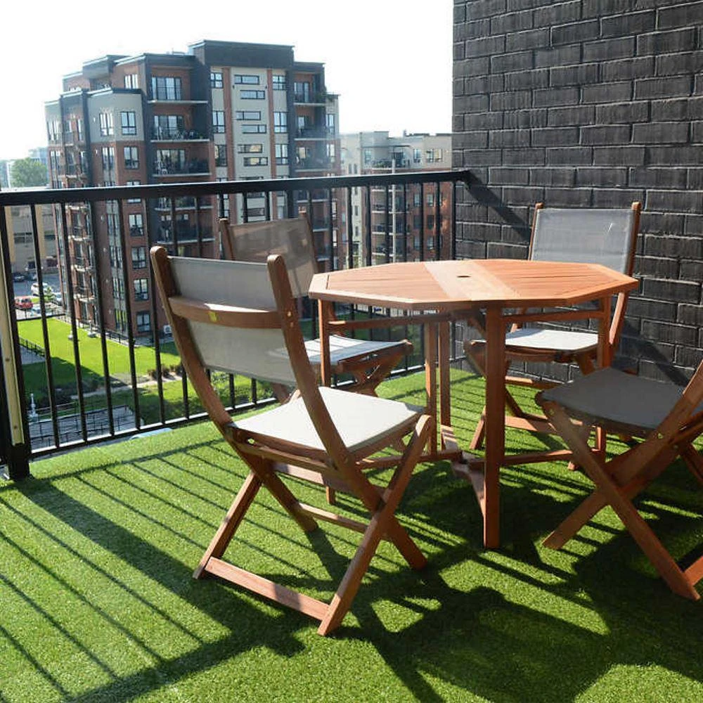 Technoflex 19 In. X 19 In. Artificial Grass Tile (8-Pack) 8 Technoflex 19 In. X 19 In. Artificial Grass Tile (8-Pack) - Image 6