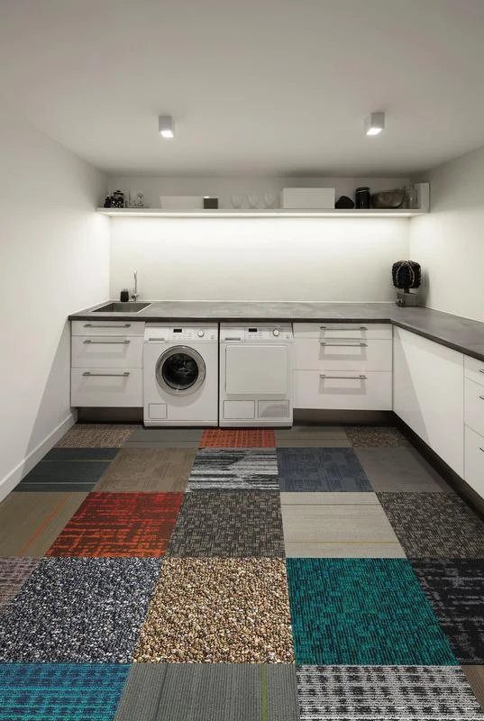 Muncaster 24" X 24" (72SF/carton) Carpet Tile Assortment In MIXED Colors