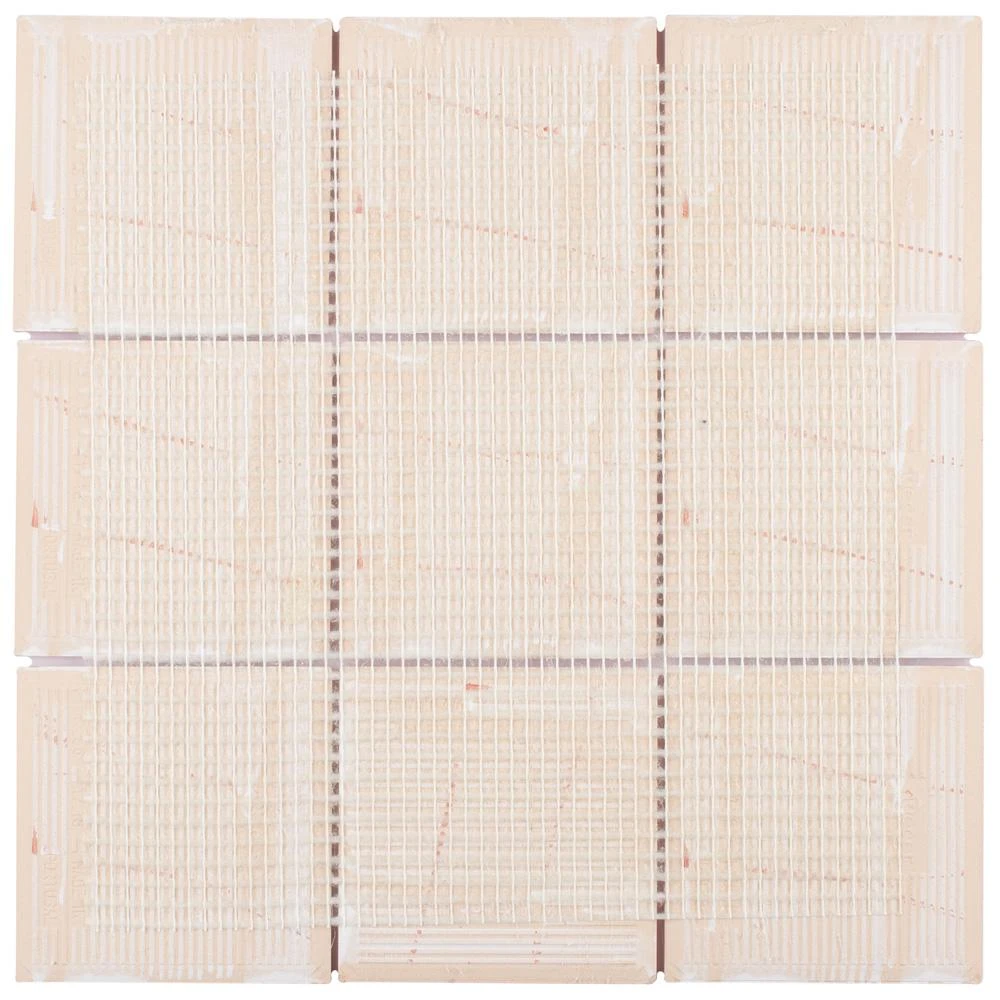 Merola Tile Twist Square White Ice 11-3/4 In. X 11-3/4 In. Ceramic Mosaic (9.79 Sq. Ft. /Case) 7 Merola Tile Twist Square White Ice 11-3/4 In. X 11-3/4 In. Ceramic Mosaic (9.79 Sq. Ft. /Case) - Image 5