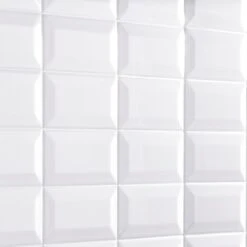 Daltile Restore 3 In. X 6 In. Ceramic Bevel Bright White Subway Tile (10 Sq. Ft. / Case) -Discount Flooring Store bea8211db8ddff5168686fb6b285b89d 1800x1800