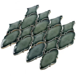 Divine Valor Deep Emerald 9 In. X 12 In. Glazed Ceramic Mosaic Tile (0.60 Sq. Ft.) -Discount Flooring Store c1e35113 20a9 4678 a352 2f881a98d600.5d2b3ba4489c389b5b50830225a5e5f2 1800x1800