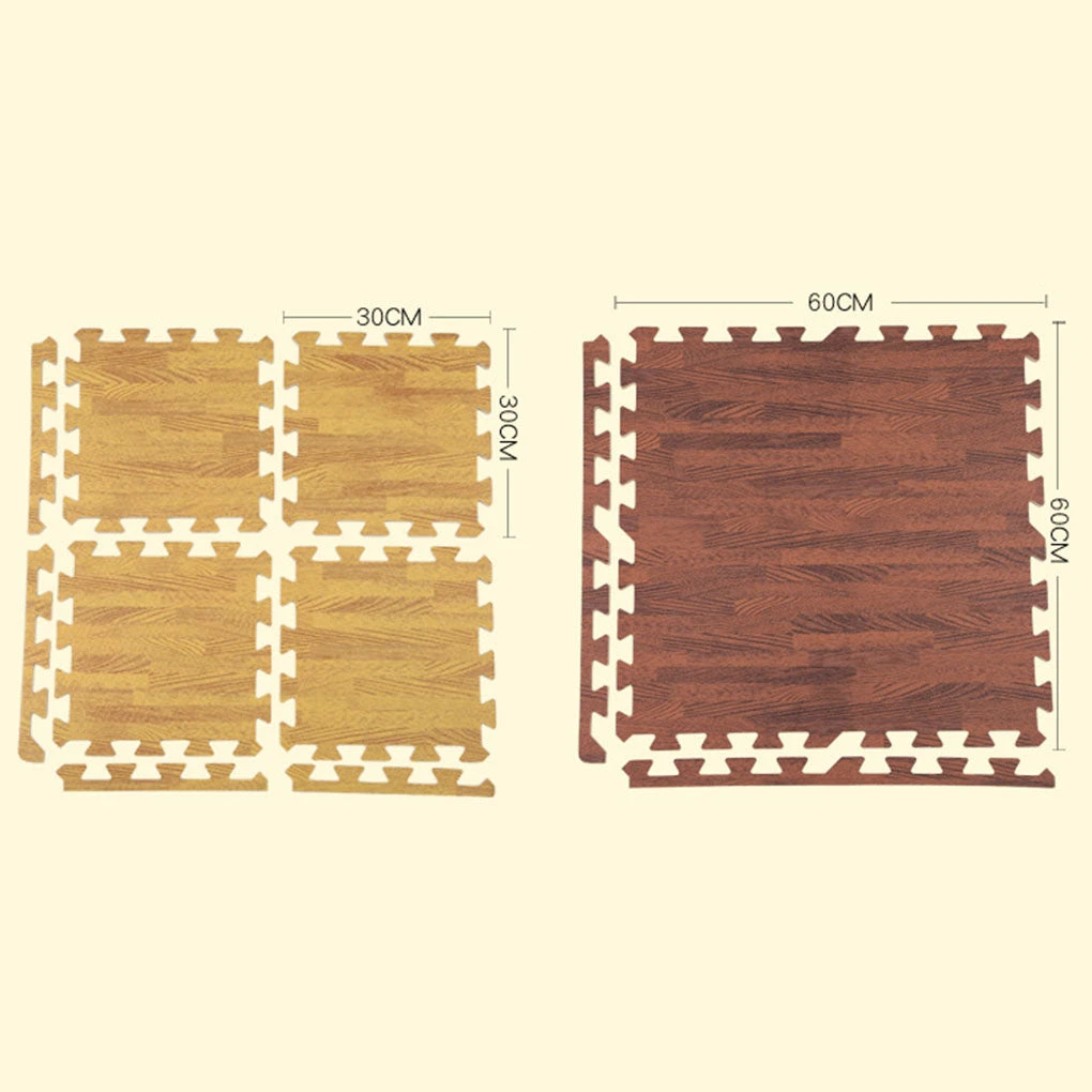 TureClos Home Floor Mat Carpet Blanket Exercise Gym Kid Play Crawling Wood Pattern Foam Carpet 7 TureClos Home Floor Mat Carpet Blanket Exercise Gym Kid Play Crawling Wood Pattern Foam Carpet - Image 5