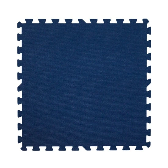 Get Rung Carpet Topped Mat With Interlocking Foam Tiles. Great Alternative To Rolled Carpet . Excellent For Trade Show, Basement Or As A Carpet Replacement Mat. (Blue, 100SQFT)