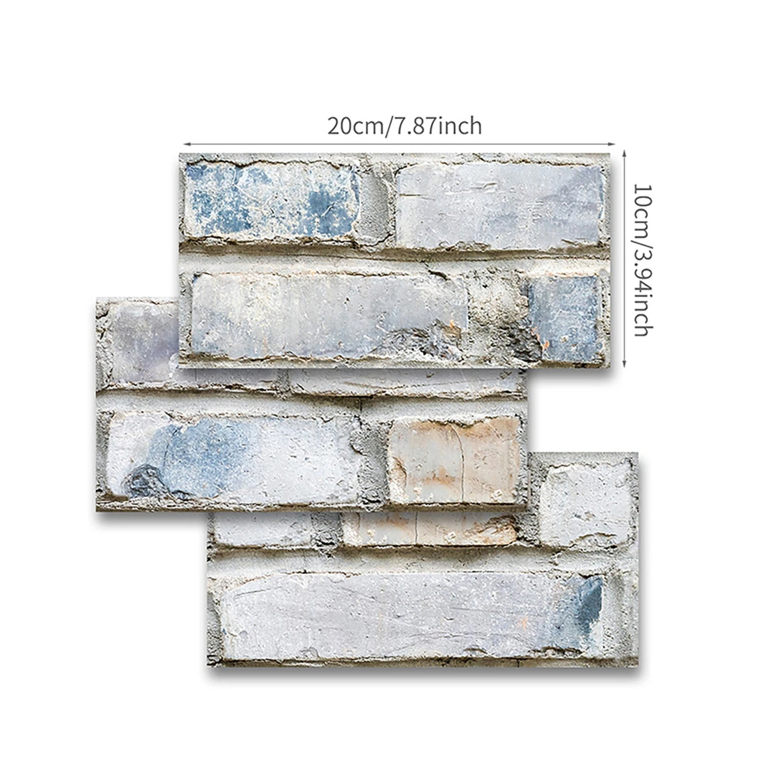 14 Styles 3D Self-Adhesive Kitchen Wall Tiles Bathroom Mosaic Brick Stickers Home DIY Decor Waterproof 5 14 Styles 3D Self-Adhesive Kitchen Wall Tiles Bathroom Mosaic Brick Stickers Home DIY Decor Waterproof - Image 3