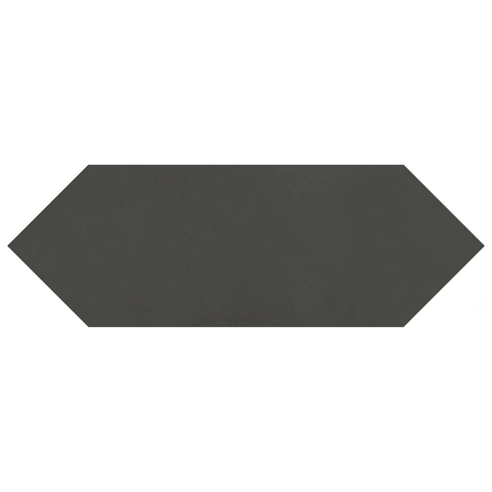 Merola Tile Kite Black 4 In. X 11-3/4 In. Porcelain Floor And Wall Subway Tile (11.81 Sq. Ft. / Case) 8 Merola Tile Kite Black 4 In. X 11-3/4 In. Porcelain Floor And Wall Subway Tile (11.81 Sq. Ft. / Case) - Image 6