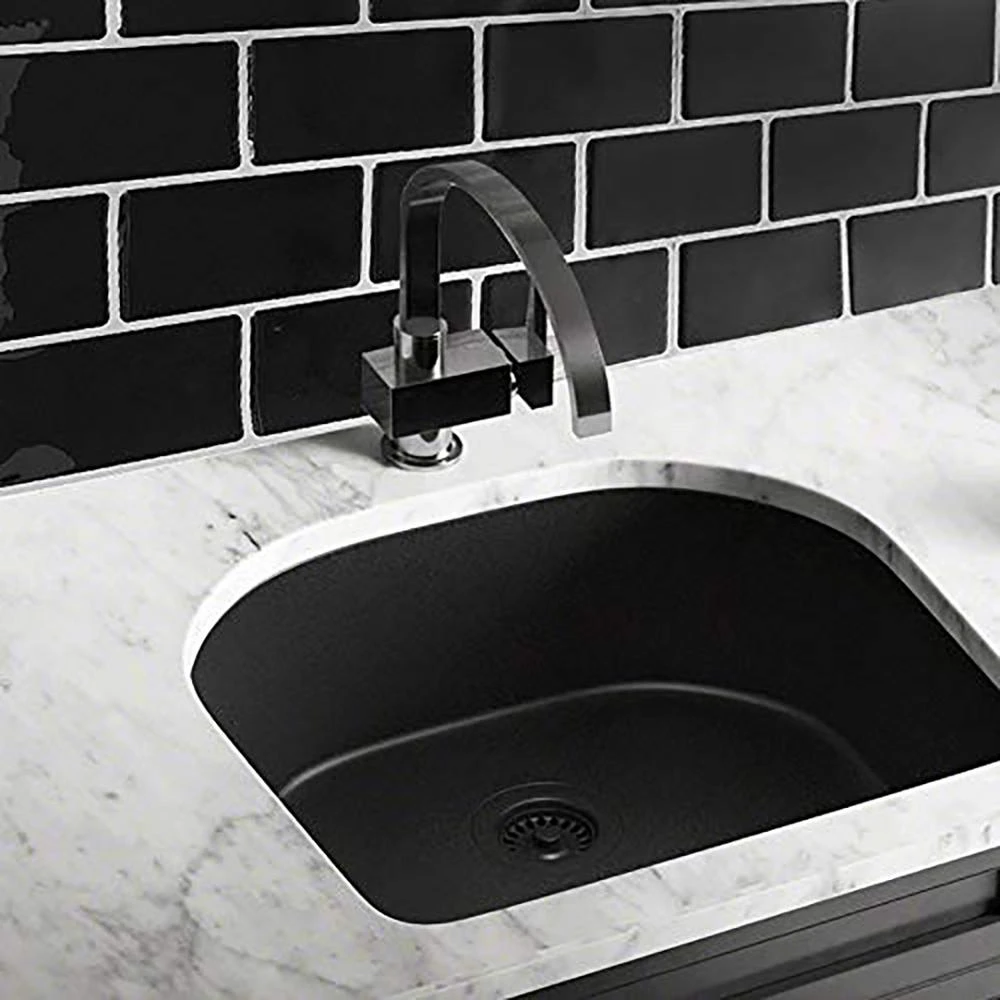 Subway Black 12 In. W X 12 In. H Peel And Stick Decorative Mosaic Wall Tile Backsplash (5 Tiles) 6 Subway Black 12 In. W X 12 In. H Peel And Stick Decorative Mosaic Wall Tile Backsplash (5 Tiles) - Image 4