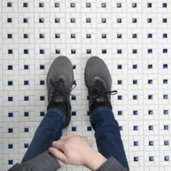 Merola Tile Spiral Blue And White 12-1/2 In. X 12-1/2 In. X 6 Mm Porcelain Mosaic Tile (11.07 Sq. Ft. / Case) 28 Merola Tile Spiral Blue And White 12-1/2 In. X 12-1/2 In. X 6 Mm Porcelain Mosaic Tile (11.07 Sq. Ft. / Case) -Discount Flooring Store d1a048ce5bd8aff49eabf549e9db7fb1 1800x1800