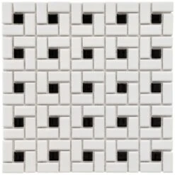 Merola Tile Spiral Blue And White 12-1/2 In. X 12-1/2 In. X 6 Mm Porcelain Mosaic Tile (11.07 Sq. Ft. / Case) 33 Merola Tile Spiral Blue And White 12-1/2 In. X 12-1/2 In. X 6 Mm Porcelain Mosaic Tile (11.07 Sq. Ft. / Case) -Discount Flooring Store d5bde661334c68c668f50f1078fb0477 1800x1800