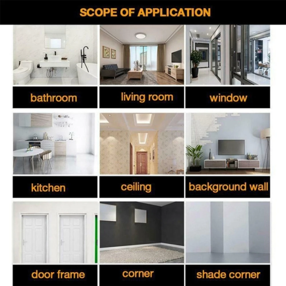 1 Roll Ceramic Tile Mildewproof Gap Tape Kitchen Ceramic Self Dhesive Waterproof Tape Home Supplies 9 1 Roll Ceramic Tile Mildewproof Gap Tape Kitchen Ceramic Self Dhesive Waterproof Tape Home Supplies - Image 7