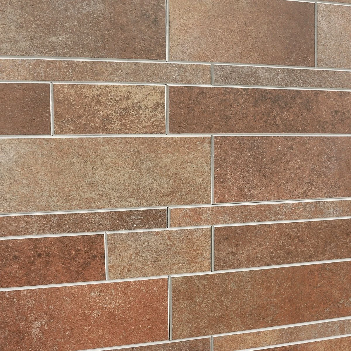 Bond Tile Easy Luxe Railroad Terra 11.81 In. X 11.81 In. SPC Peel And Stick Tile (0.96 Sq. Ft. / Sheet) 5 Bond Tile Easy Luxe Railroad Terra 11.81 In. X 11.81 In. SPC Peel And Stick Tile (0.96 Sq. Ft. / Sheet) - Image 3