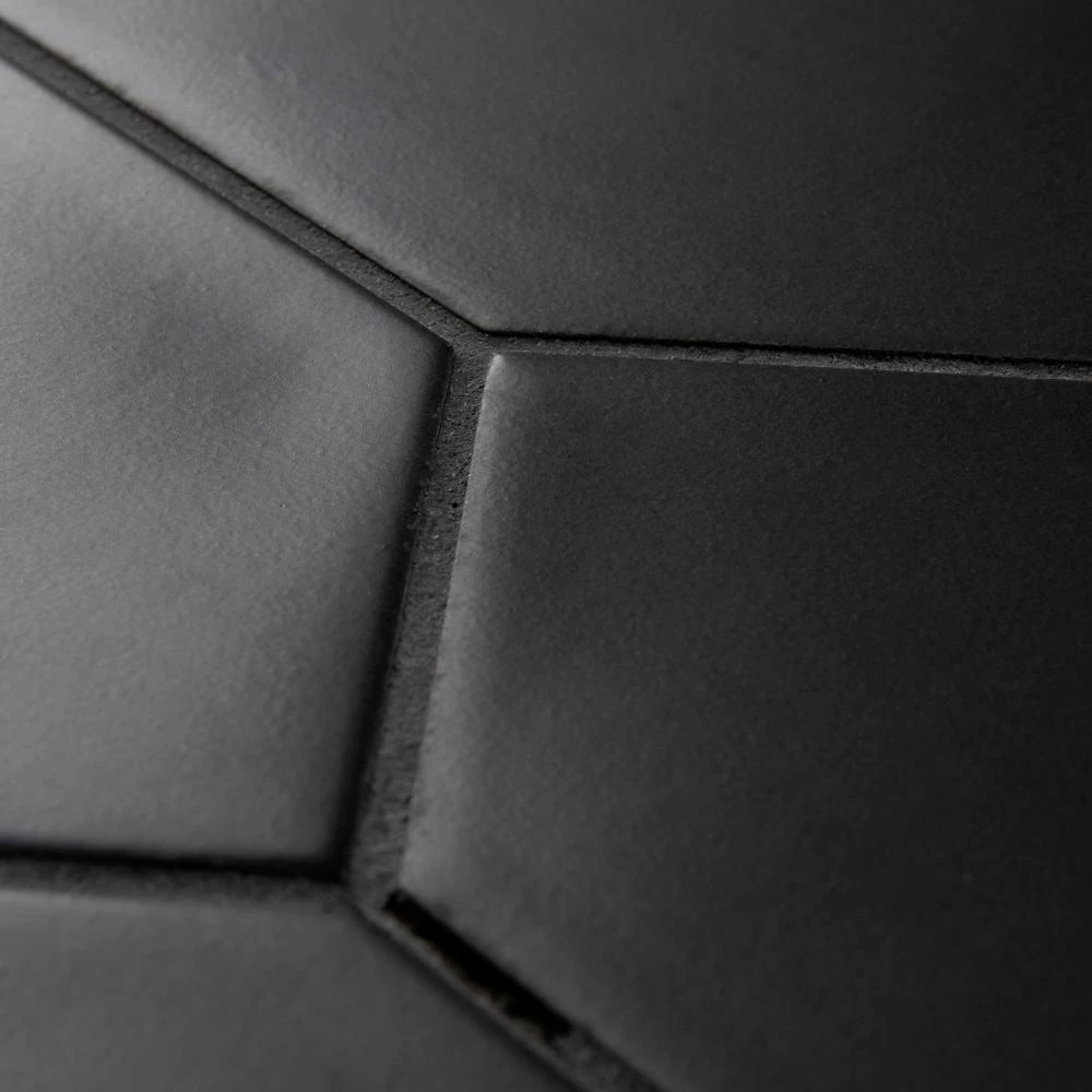 Merola Tile Kite Black 4 In. X 11-3/4 In. Porcelain Floor And Wall Subway Tile (11.81 Sq. Ft. / Case) 10 Merola Tile Kite Black 4 In. X 11-3/4 In. Porcelain Floor And Wall Subway Tile (11.81 Sq. Ft. / Case) - Image 8