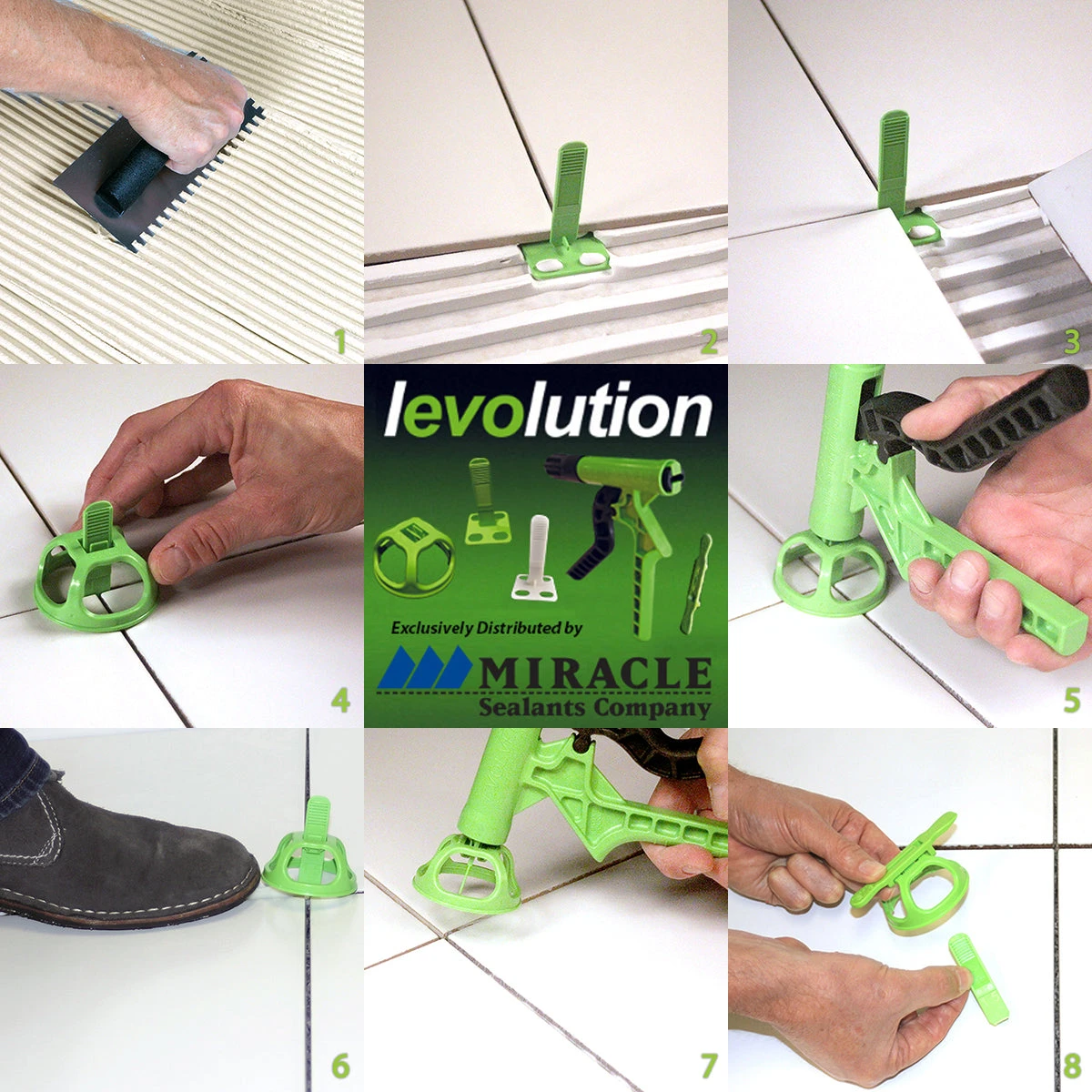 Miracle Sealants Levolution Tile Spacer & Leveling System 6 Miracle Sealants Levolution Tile Spacer & Leveling System - Image 4